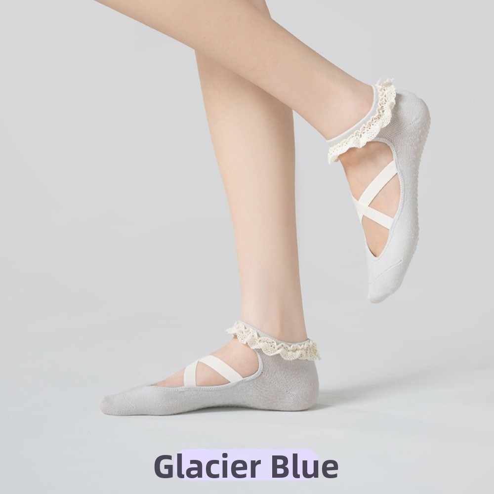 Pilates Ankle Strap - Gifts Non Slip Yoga Socks Lace