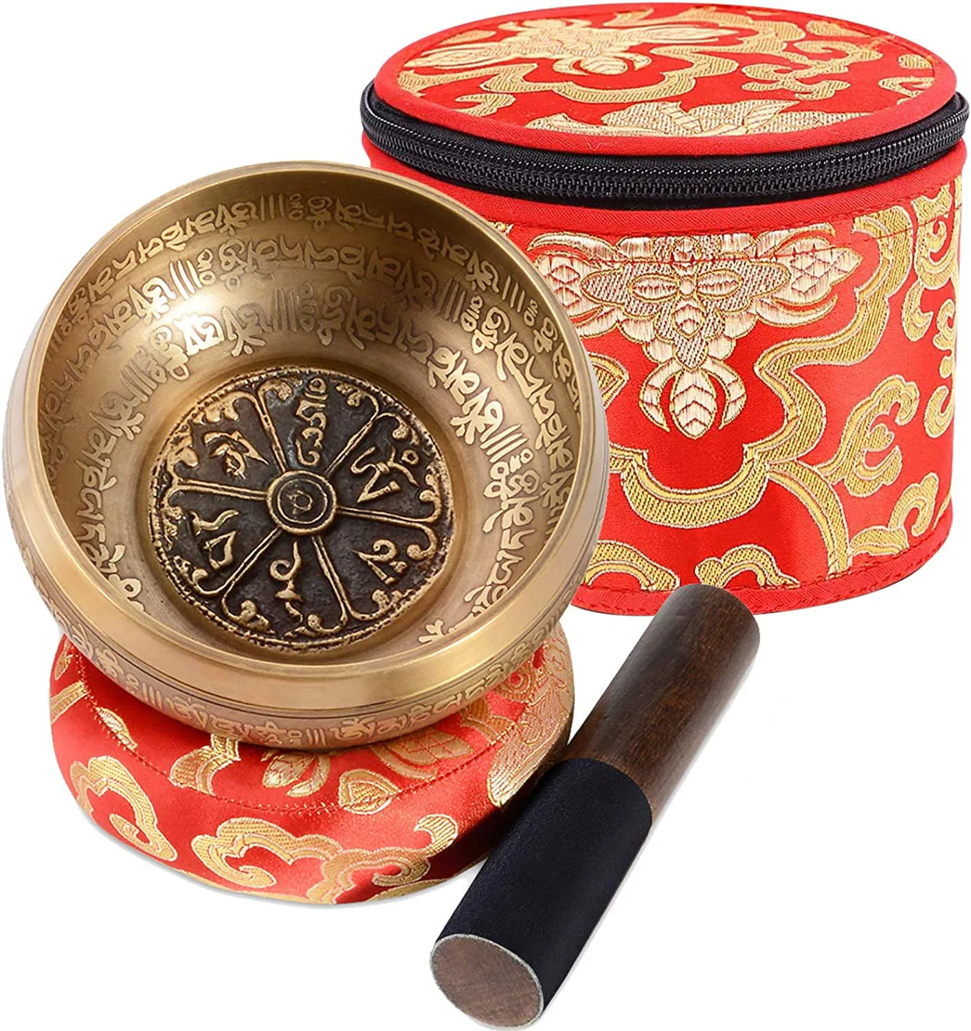 Pilates Yoga Board - 12CM Tibetan Singing Bowl Six True