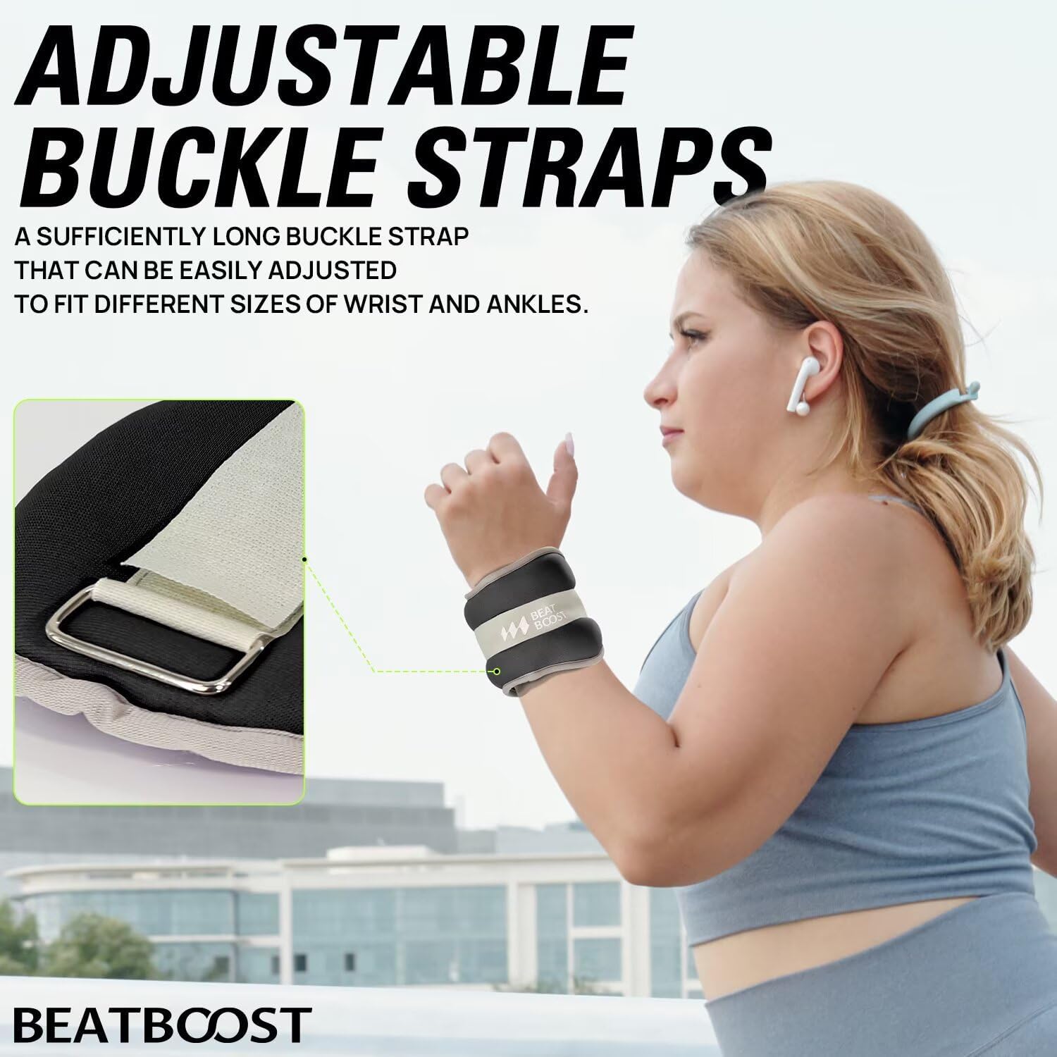 2pcs 0.25/0.5/0.75/1/2kg Wrist - Pilates Ankle Strap 评论和价格