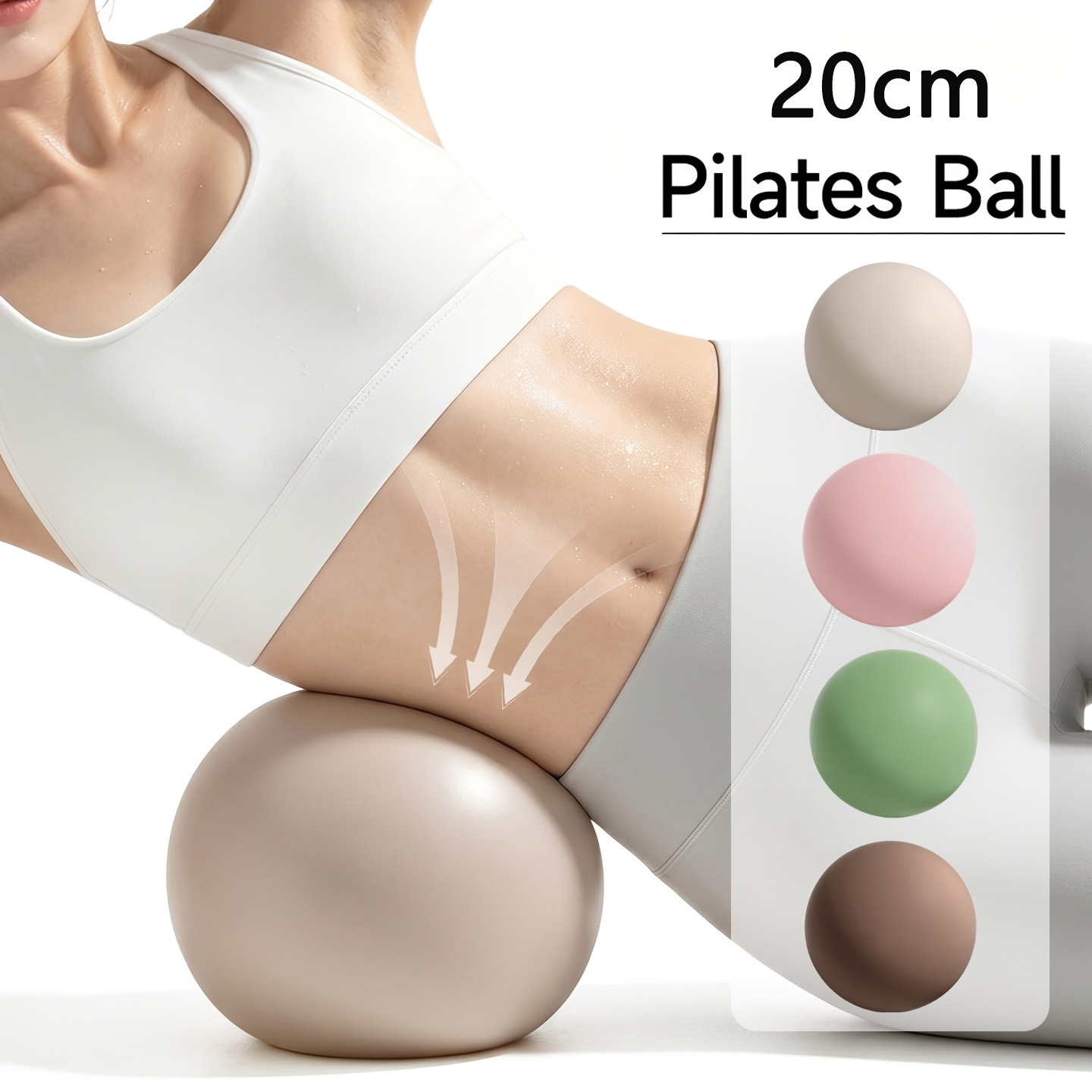 7.87-Inch Mini Yoga Fitness Ba - Pilates Ball Mini 评论和价格