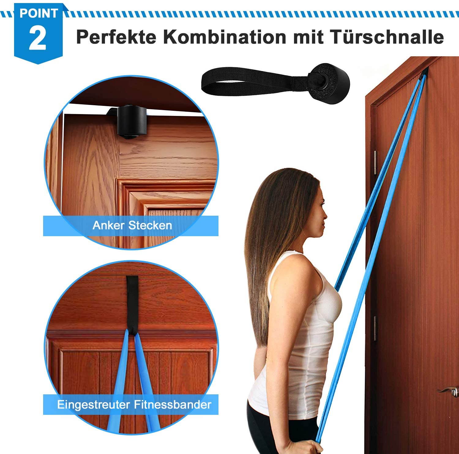 Elastic Fitness Bands 3Pcs Res - Pilates Yoga Board 评论和价格