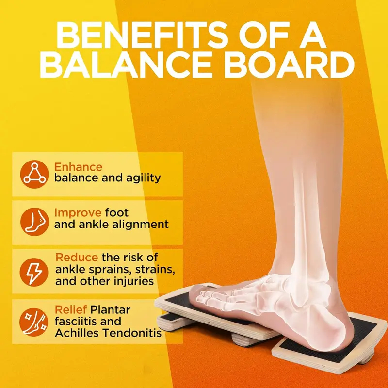 Ankle Balance Board Foot Stren - Pilates Yoga Shoes 评论和价格