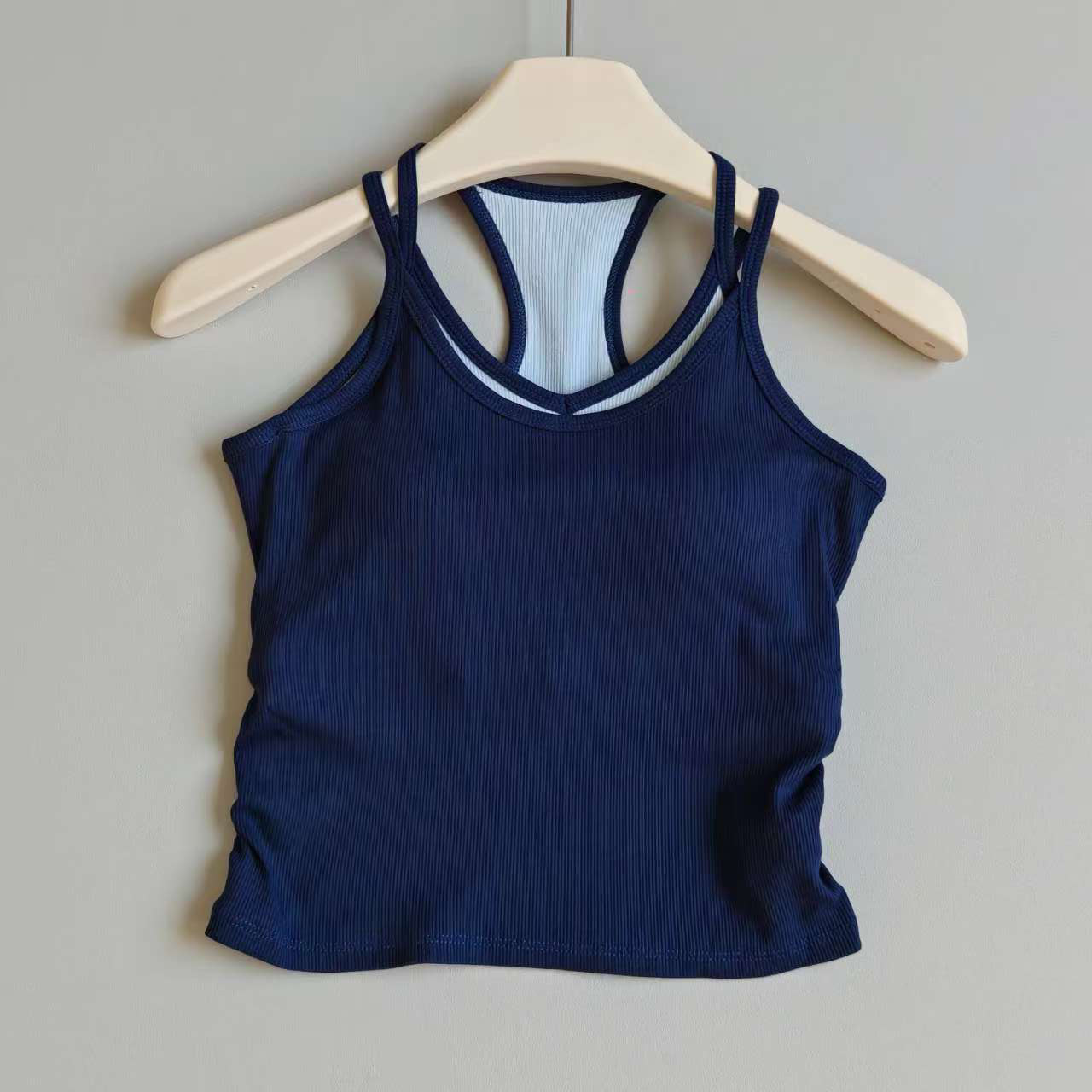 Contrast Color Yoga Vest for W - Pilates Yoga Clothes 评论和价格