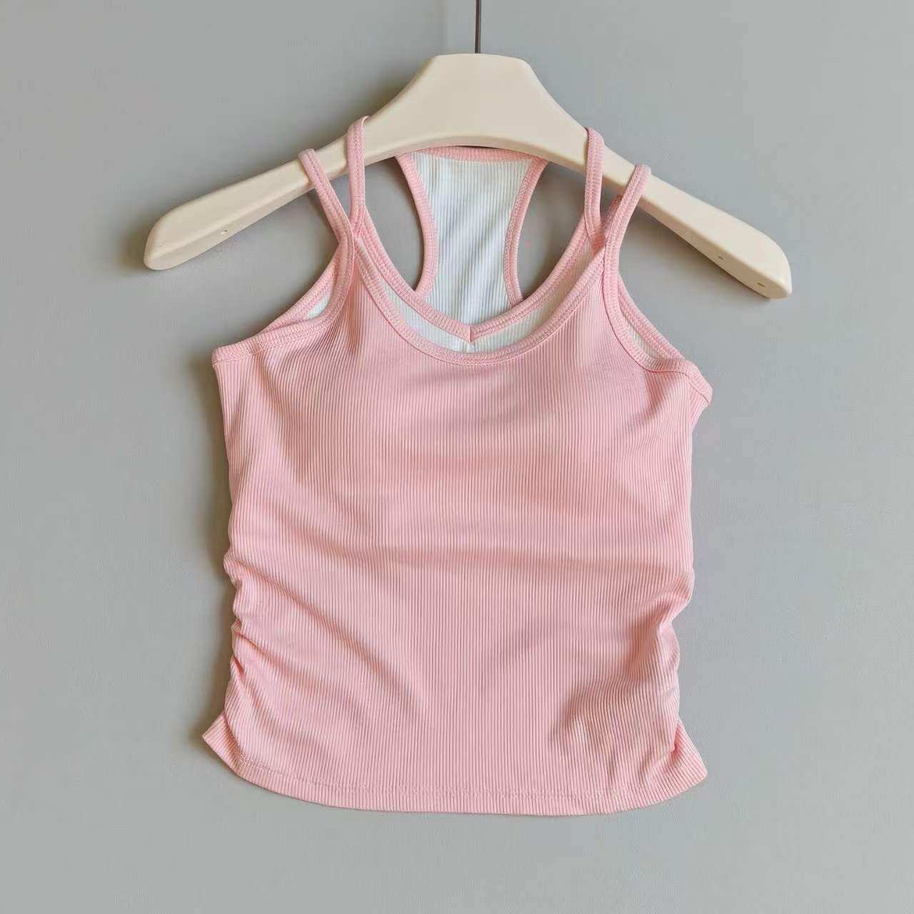 Contrast Color Yoga Vest for W - Pilates Yoga Clothes 评论和价格