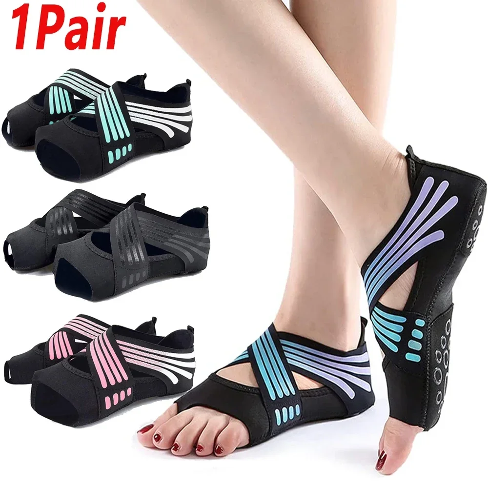 1Pair Professional Non-slip Gy - Pilates Yoga Shoes 评论和价格