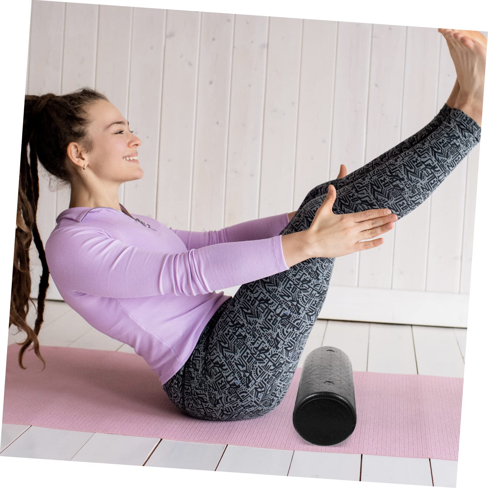 EPP Yoga Foam Roller Fitness P - Pilates Yoga Shoes 评论和价格