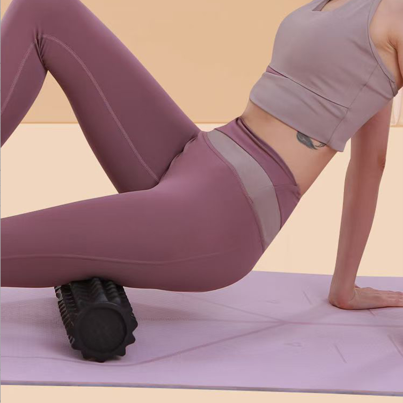 Foam Roller Yoga Block Set 33/ - Pilates Yoga Shoes 评论和价格