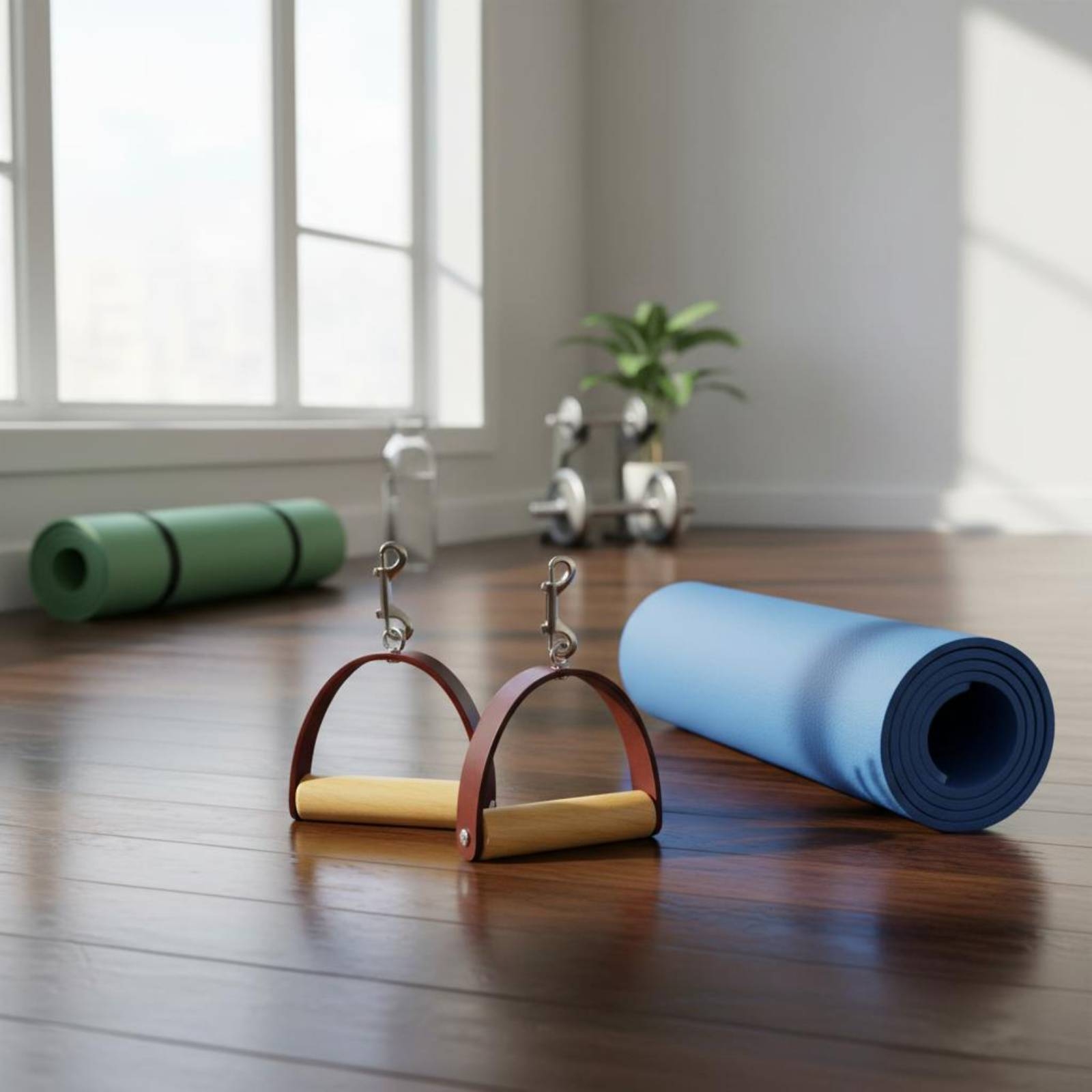 2Pcs/Set Pilates Leather Handl - Pilates & Yoga Knokke 评论和价格