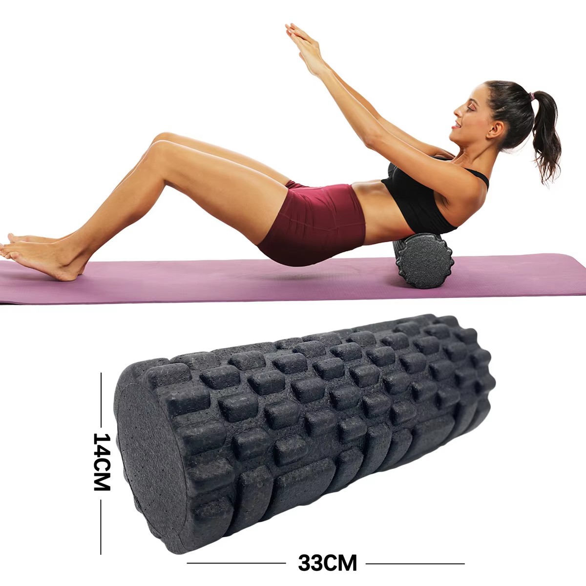30/33cm Fitness Foam Roller Yo - Pilates Yoga Shoes 评论和价格