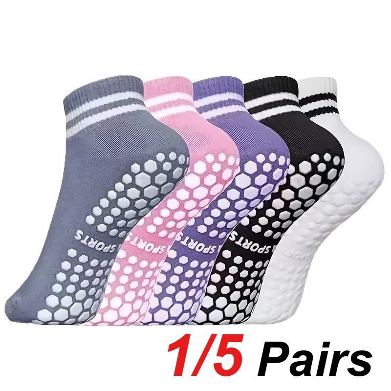 1/5 Pair Women's Silicone Anti - Pilates & Yoga Knokke 评论和价格