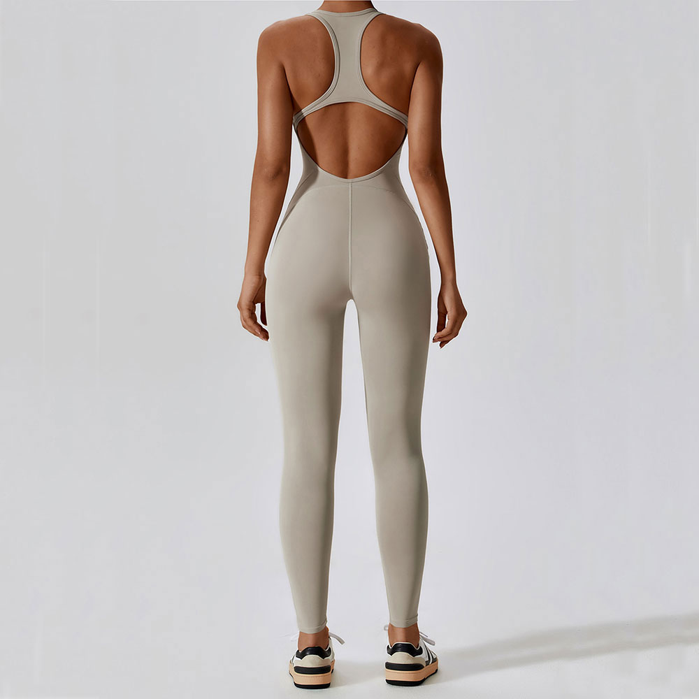 Yoga Jumpsuit Fitness Sports O - Pilates Yoga Clothes 评论和价格