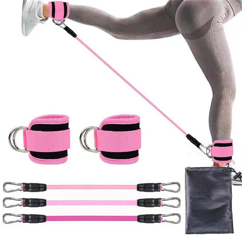 Ankle Straps Resistance Bands  - Pilates Ankle Strap 评论和价格
