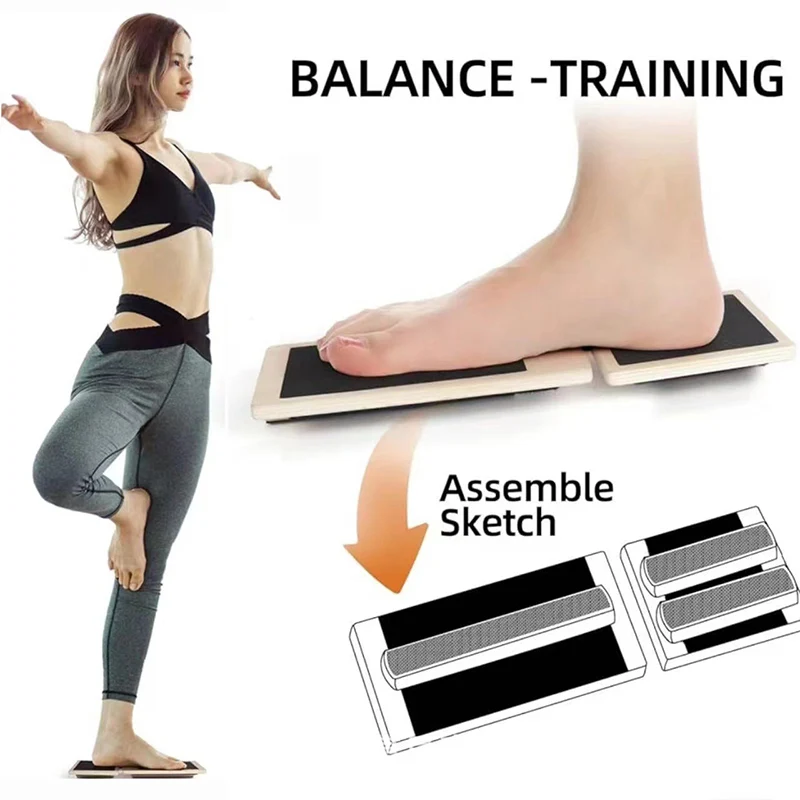 Wooden Single Foot Trainer Bal - Pilates Yoga Shoes 评论和价格