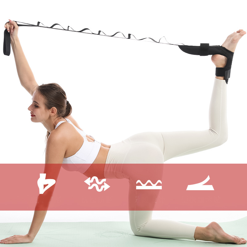 Yoga Ligament Stretching Belt  - Pilates Ankle Strap 评论和价格