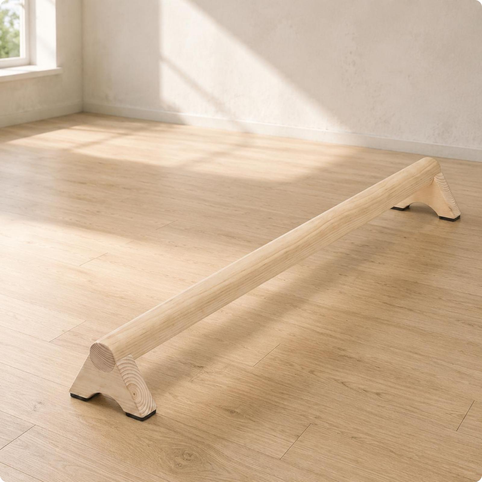 Balance Beam Trainer Wooden Ex - Pilates Yoga Board 评论和价格