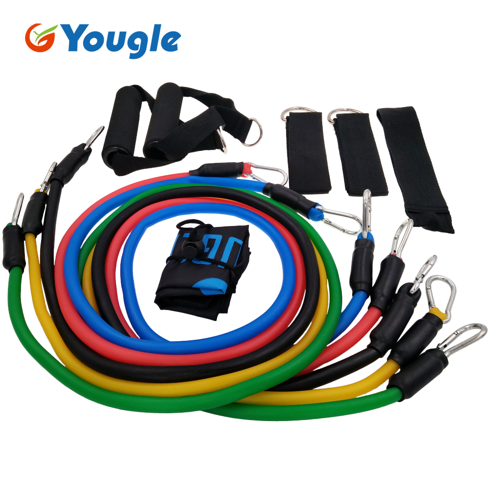 YOUGLE 11pcs/set Pull Rope Fit - Pilates Yoga Board 评论和价格