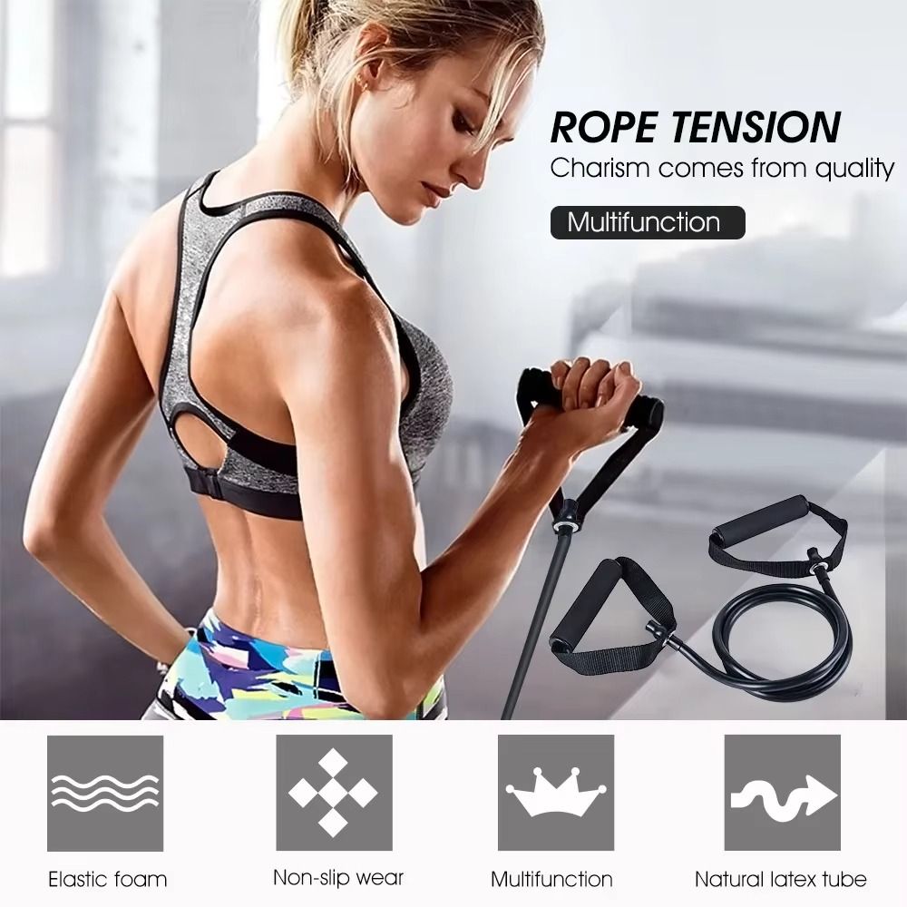 With Handles Resistance Bands  - Pilates Yoga Board 评论和价格