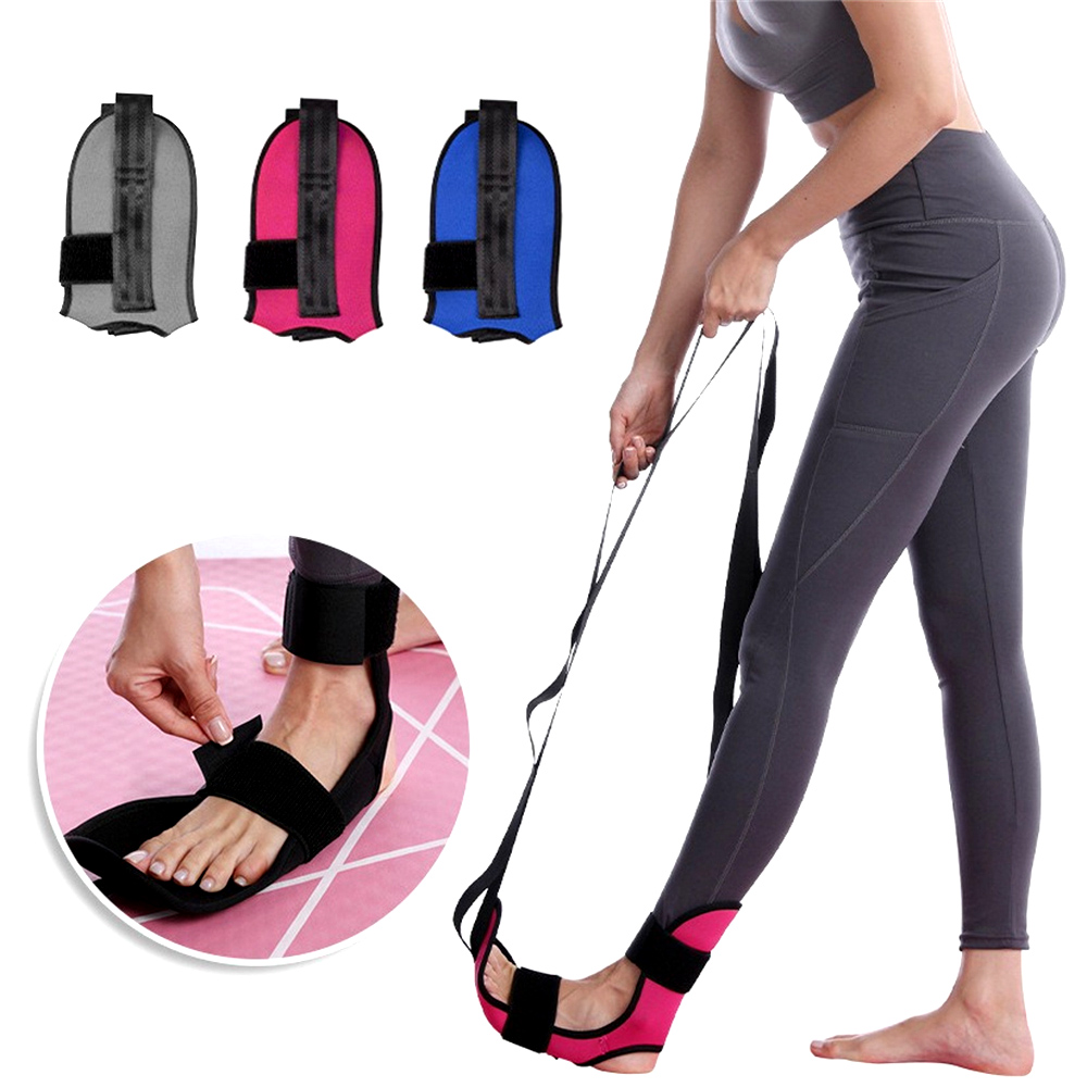Yoga Strap / Segmented Stretch - Pilates Ankle Strap 评论和价格